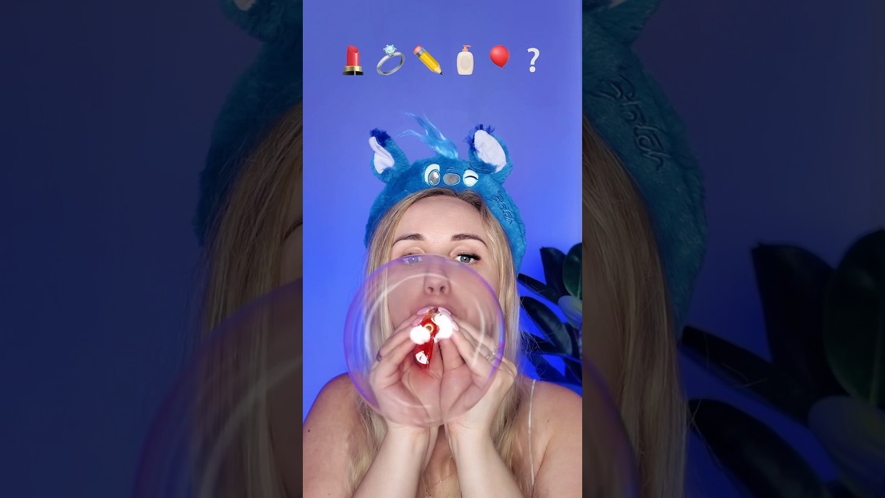 Stitch Collection💙 #unboxing #asmr #stitch #funny #cute #weird #beauty #lipstick #trending #bubble