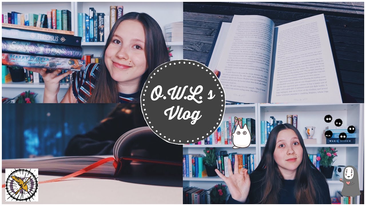 O.W.L.s reading vlog #1 | Magical Readathon 2020