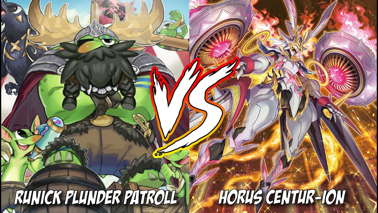 Yu-Gi-Oh! Runick Plunder Patroll vs Horus Centur-Ion | Locals Table (6)1 | Round 4 Final 21.11.23 AC