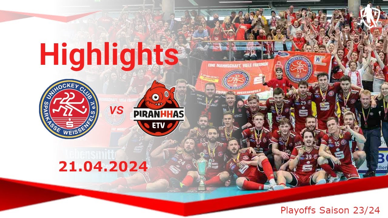 UHC Sparkasse Weißenfels vs. ETV Hamburg Playoffs Finale Spiel 5 Highlights