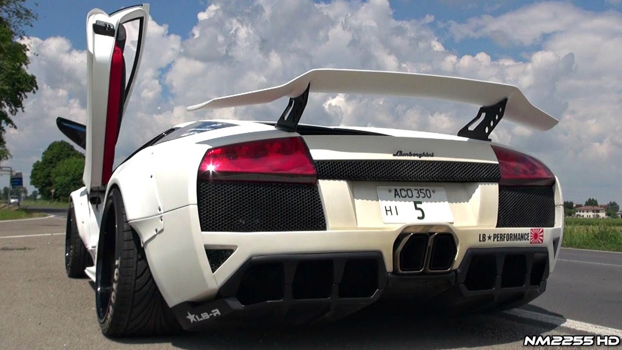 LB Performance Murcielago LB-R CRAZY Sound and Revs!!