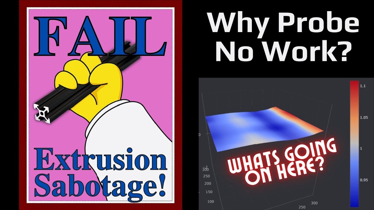 Twisted Motion Making Your Probe Fail? #3dprinting #3d