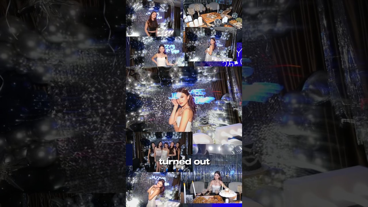 behind the scenes of my 25th birthday