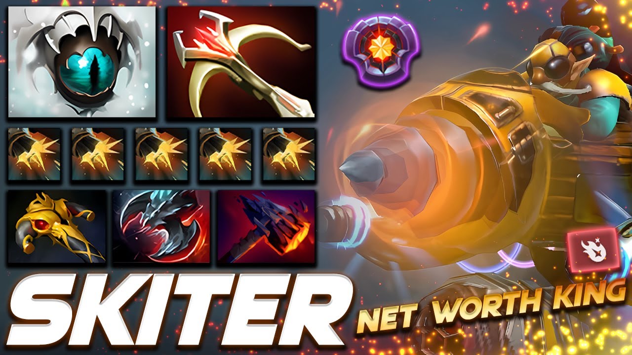 Skiter Gyrocopter Net Worth King - Dota 2 Pro Gameplay [Watch & Learn]