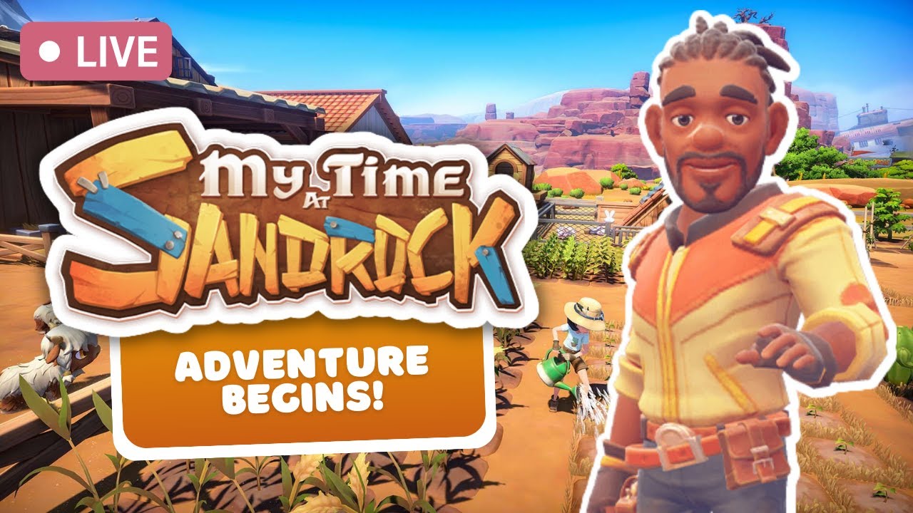 🔴 A Life Sim Set in the Desert!!! | My Time at Sandrock