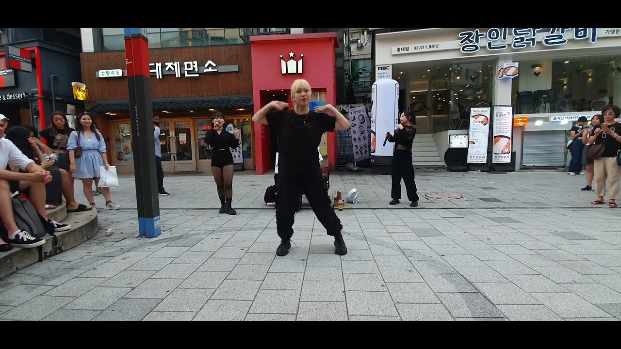 23.7.21 ALLURE공연 걷고싶은거리 홍대버스킹 DANCETEAM ALLURE(얼루어) by start Big