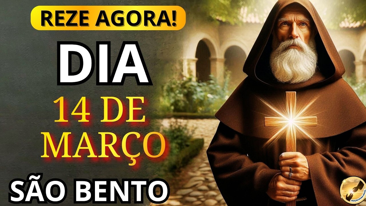 🙏Ouça esta Oração de São Bento e Limpe Todo Inimigo da Sua Casa! Reze Agora com São Bento!