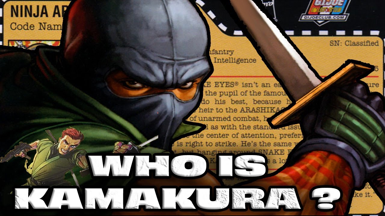 История и происхождение GI Joe's KAMAKURA! (Шон Коллинз, он же Snake Eyes II, он же Throwdown)