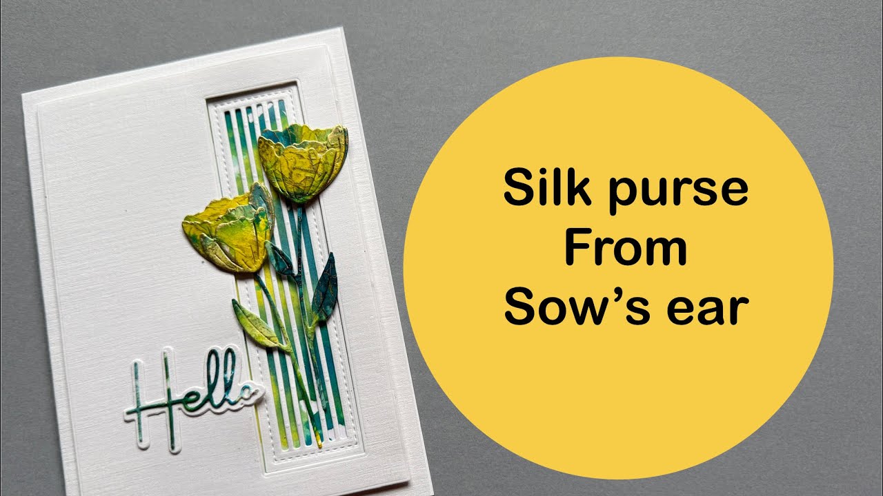 A silk purse from a sow's ear!