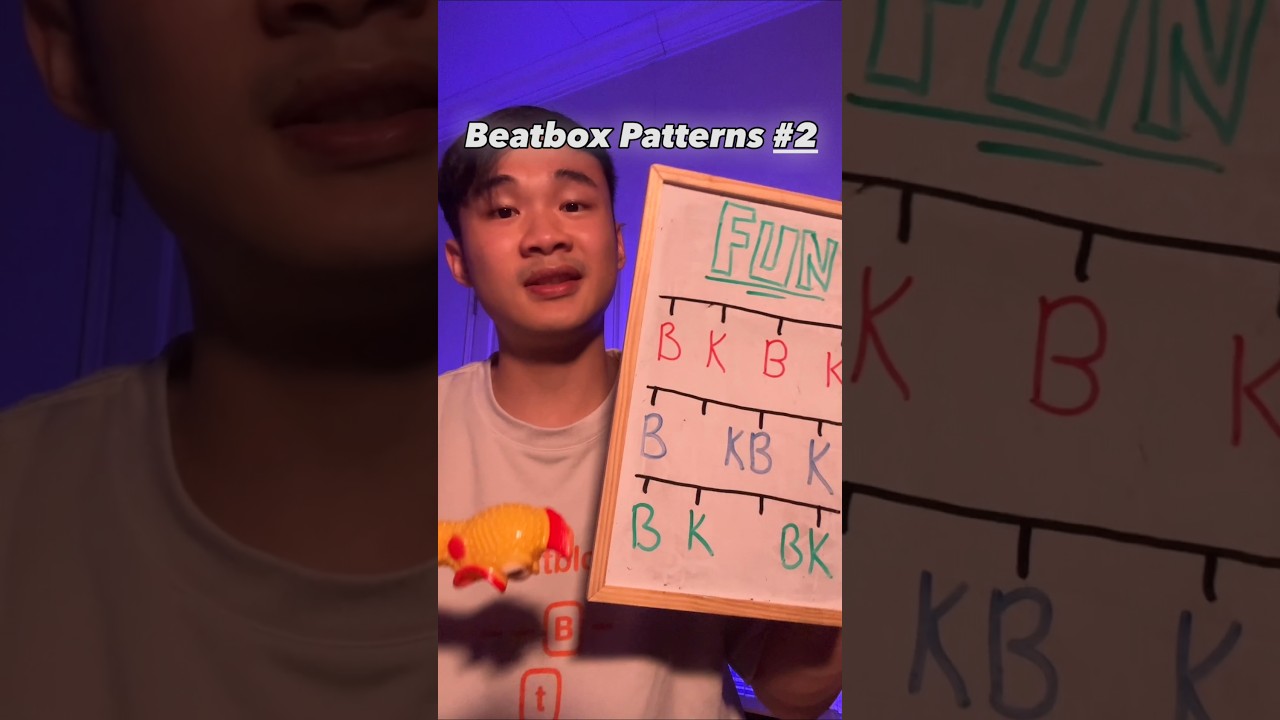 easy #beatbox pattern #2 (beginner beatboxing) #tutorial  #beatboxclasses
