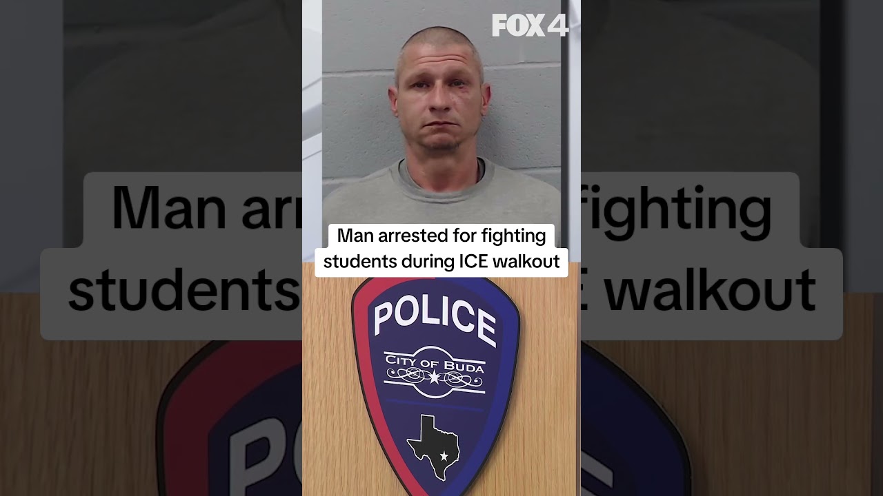 Man arrested for fighting student ICE protesters