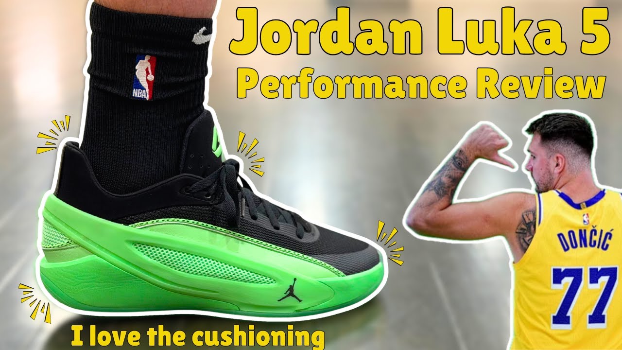 Jordan Luka 5 Performance Review - Full Length ZOOM AIR!