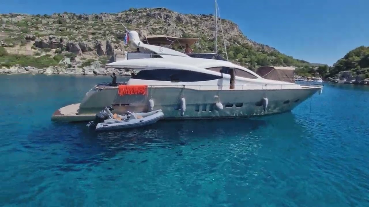 Rhodes Shake down sail and guests