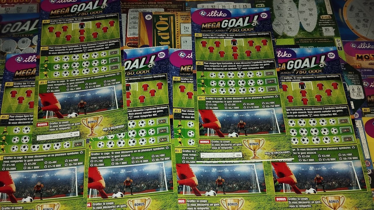 Spécial Méga goal | Ticket illiko FDJ ~290~
