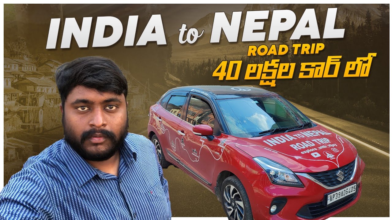 My New International Trip Started| India To Nepal Road Trip| Nepal Telugu Vlogs | Explore With Vijay