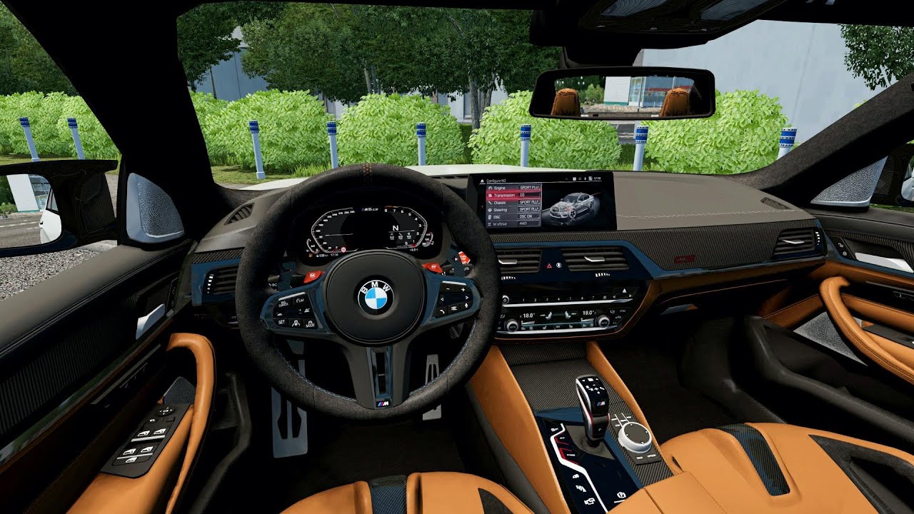 2021 BMW M5 CS | F90 LCI - City Car Driving | Logitech G29