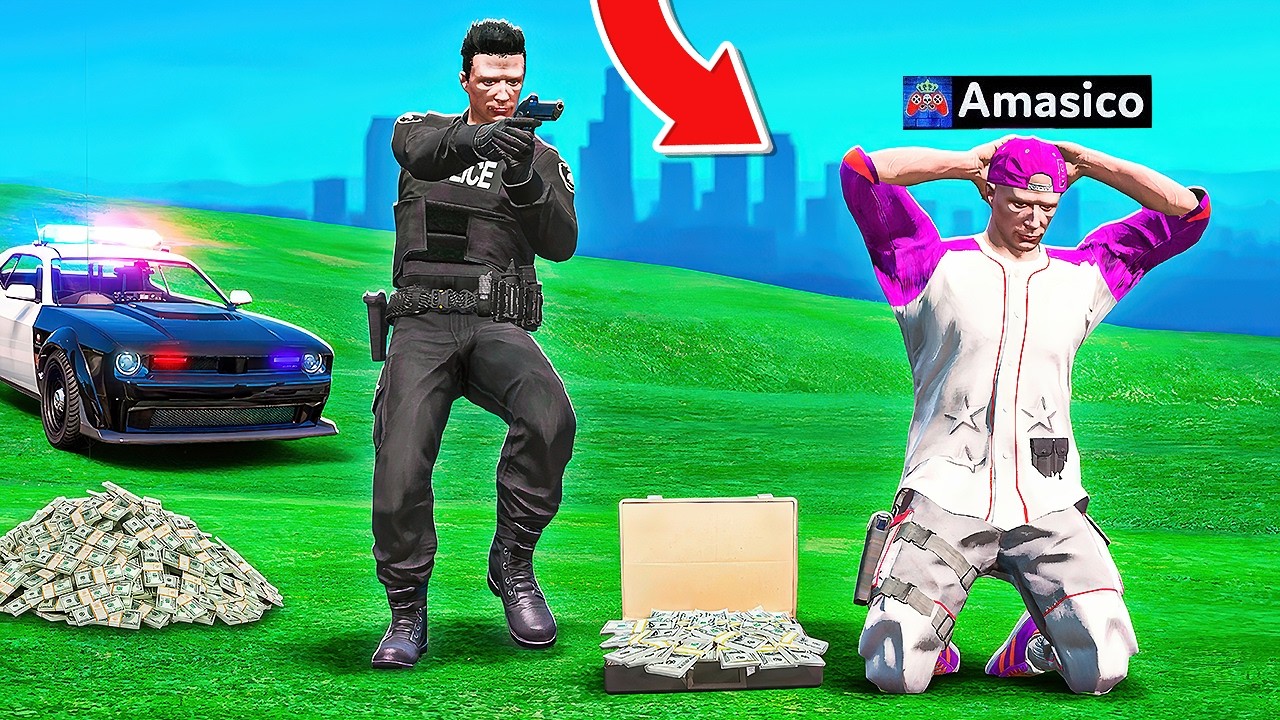 Mi-am Arestat TOȚI PRIETENII în GTA 5 !*PRANK😂*