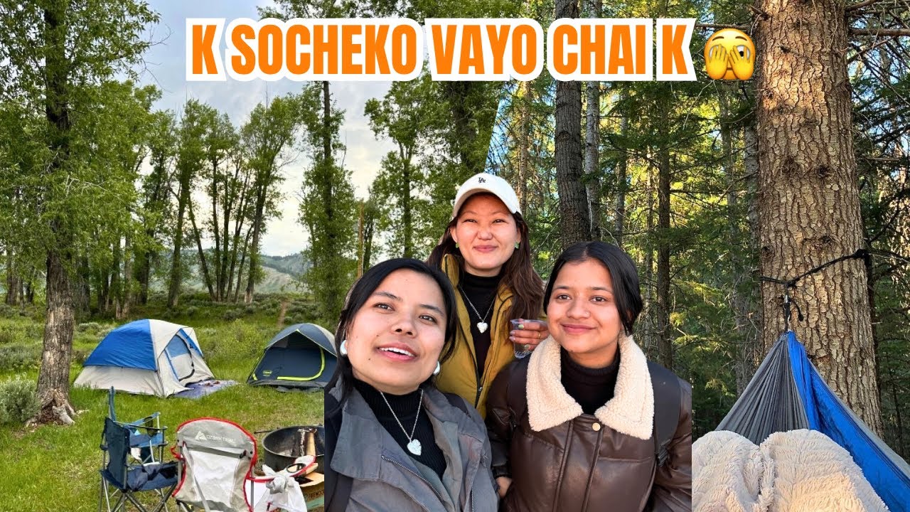 Our Camping at Tarevir 🫣|| Locetion Khojdai Gayo🤭 Ramailo ni Vayo 😊