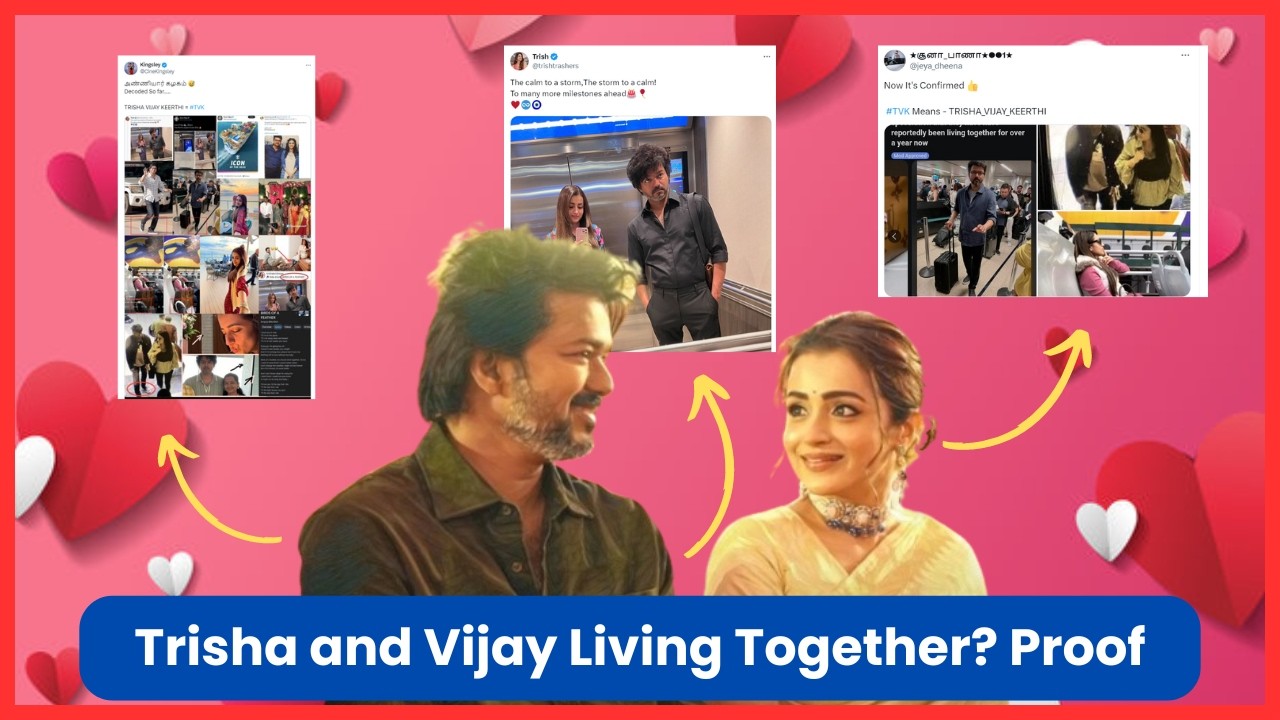 Did Trisha just confirm her relationship with Vijay On Social Media? | Thalapathy Vijay | Trisha