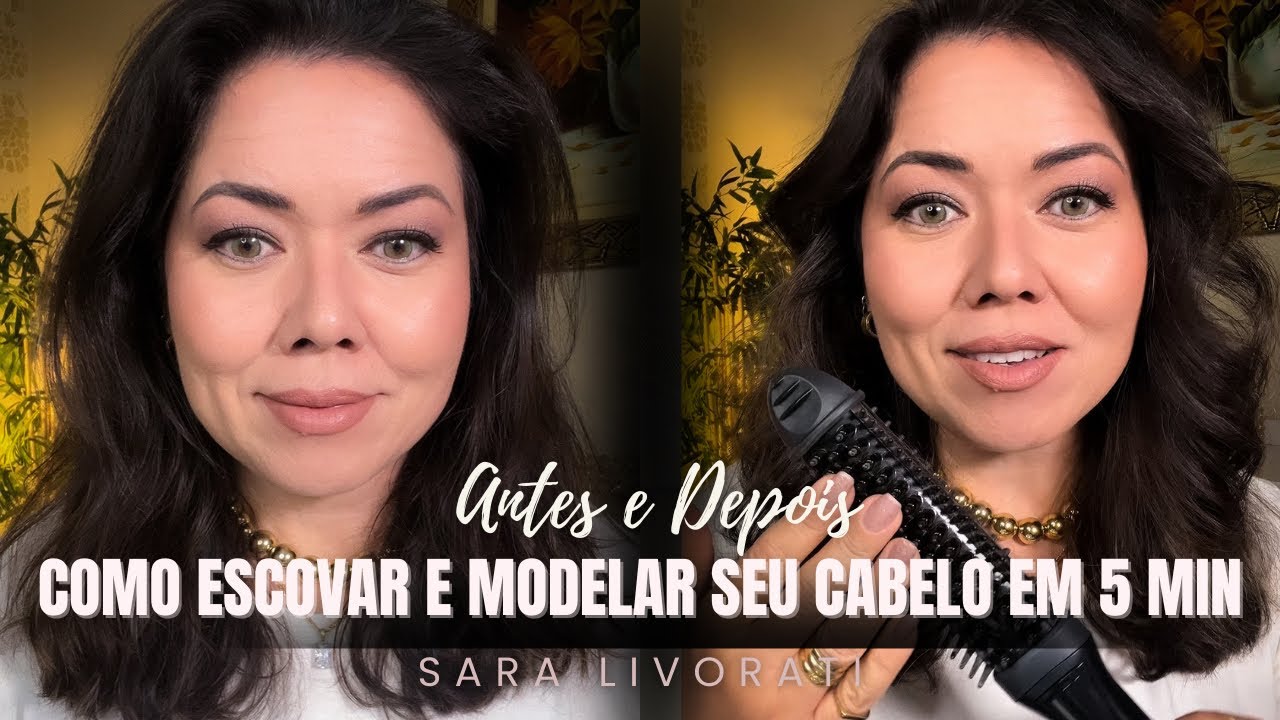 ESCOVA MODELADORA PERFEITA PARA USAR NO DIA DIA!