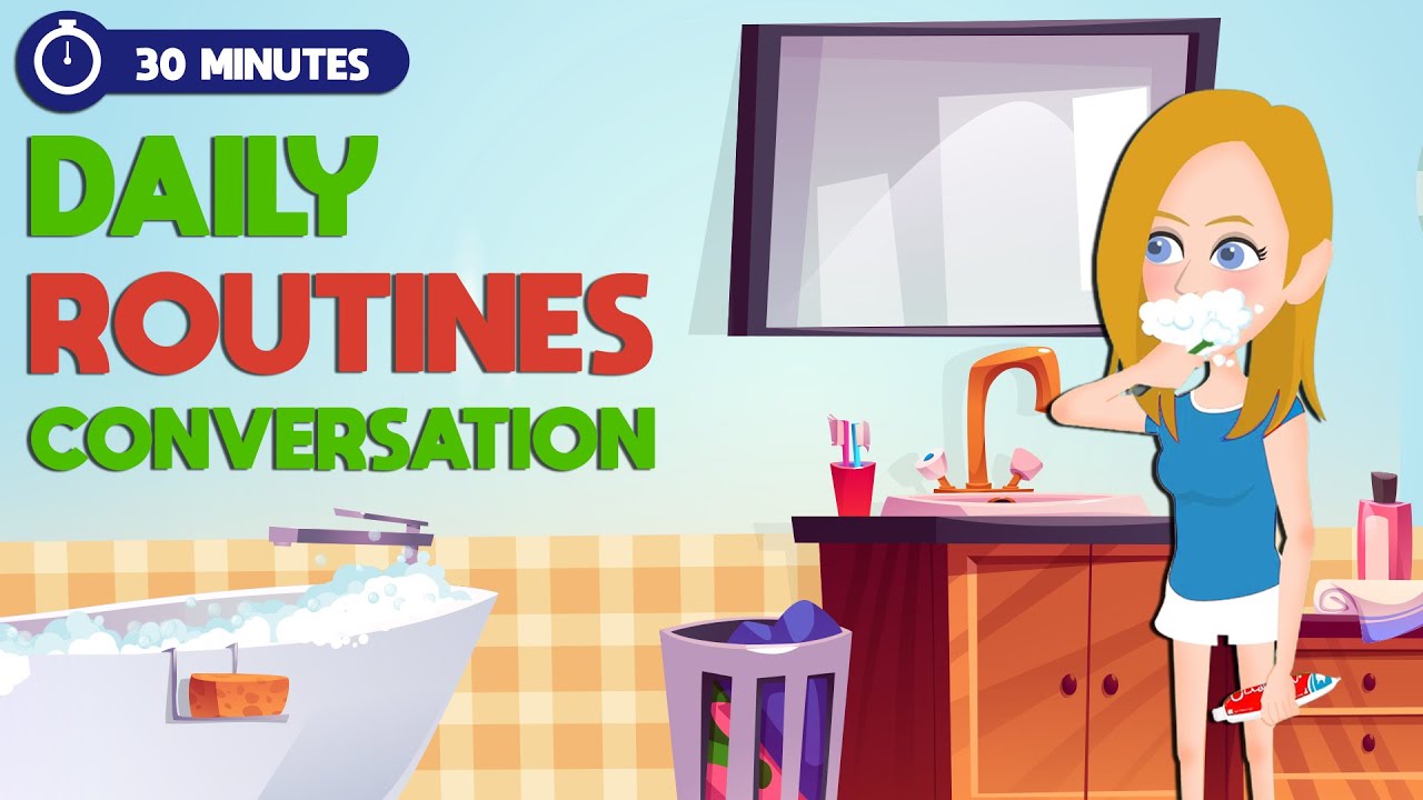 Daily Routines Conversations for English Speaking Practice | English Story for Beginners (A1-A2)