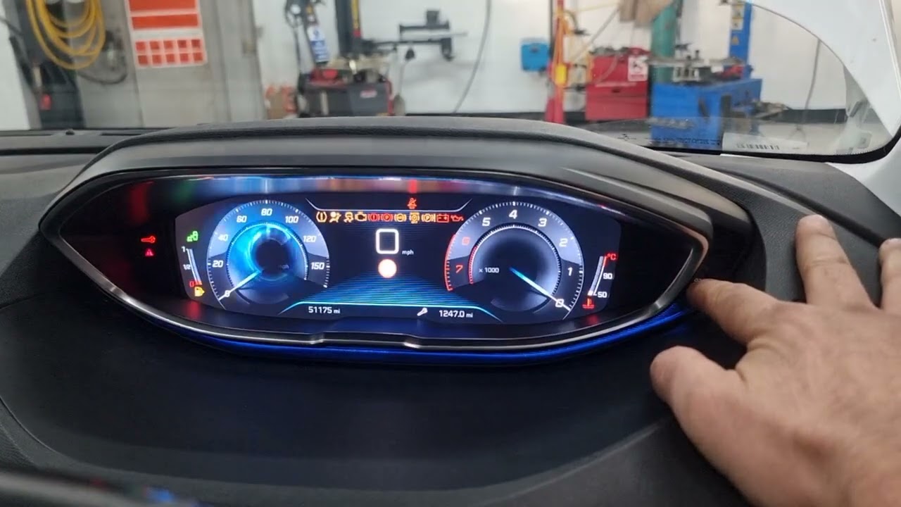 Peugeot 3008 сброс сервиса