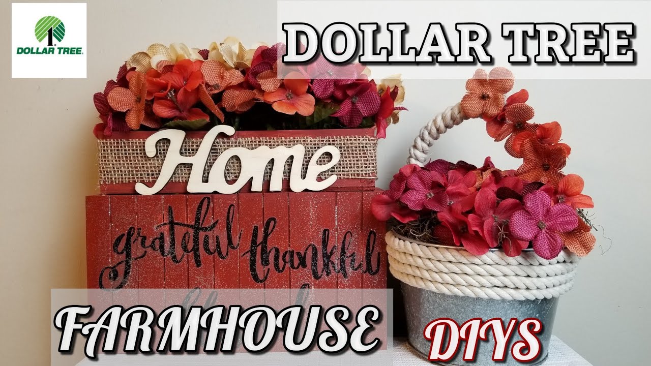 DOLLAR TREE FARMHOUSE DIY/2020/home decor