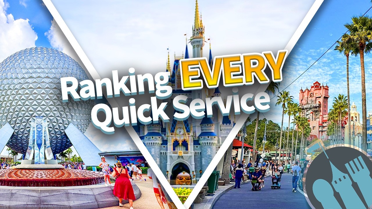 Рейтинг ВСЕХ ресторанов быстрого обслуживания в Disney World