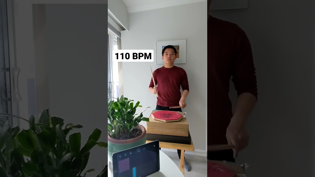 110 BPM Four Stroke Roll