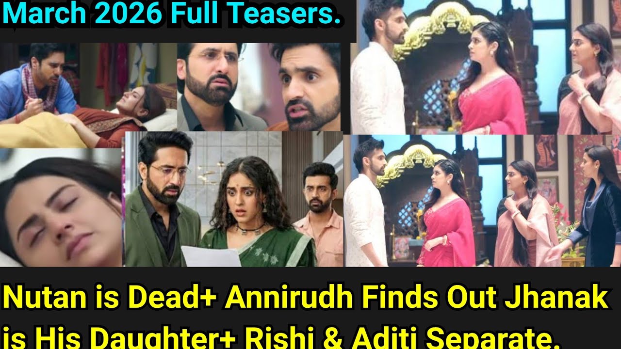Полные тизеры Jhanak Starlife, март 2026 г., на английском языке | Jhanak & Rishi