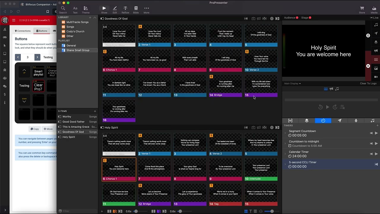 Better way to show CCLI info in ProPresenter