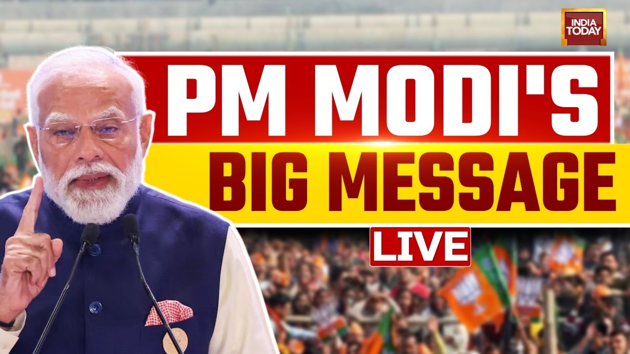 PM Modi LIVE: PM Modi's Big Address the Nation | Women's Quota Bill | India Today LIVE