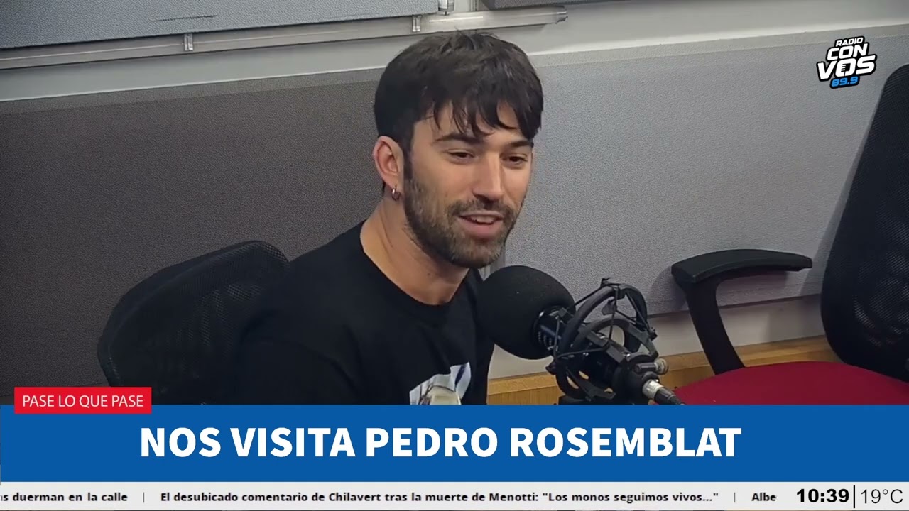 Pedro Rosemblat habla sobre el peronismo, Milei y, obviamente, sobre Lali