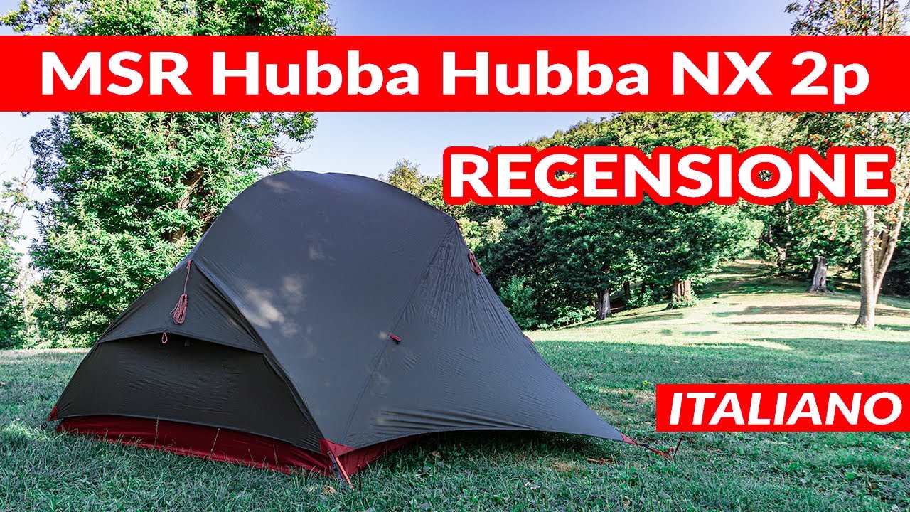 Tenda MSR Hubba Hubba NX 2: recensione (e differenze modello USA vs Europa)
