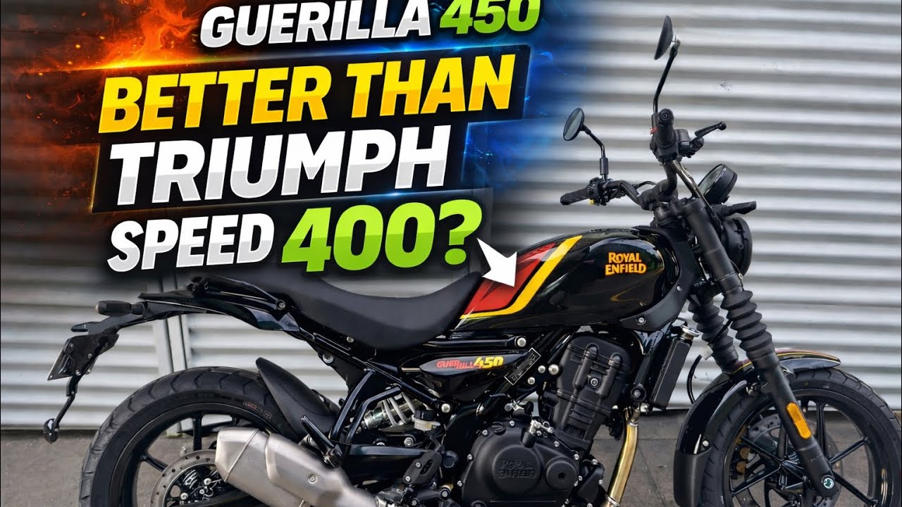 Guerrilla 450 Shocked Me | City & Highway Test