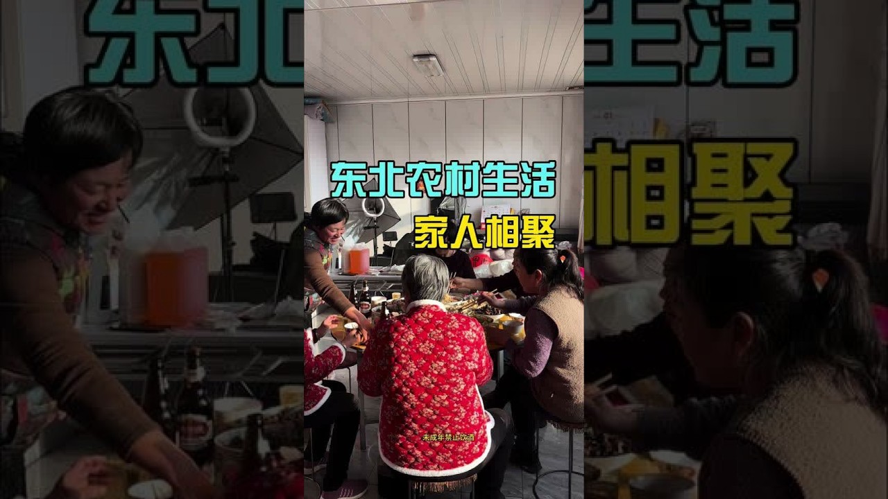 东北农村生活全家大聚会吃饺子 #vlog十亿流量扶持计划 #农村生活 #青年创作者扶持计划