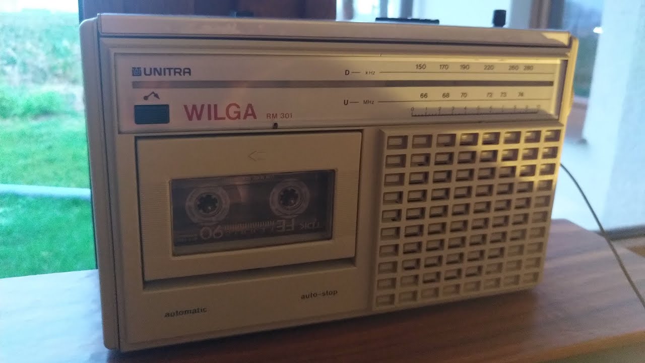 Radiomagnetofon Unitra Wilga RM 301