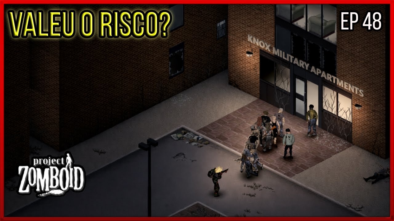 Looteando o Prédio Militar de March Ridge no Project Zomboid - Ep 48