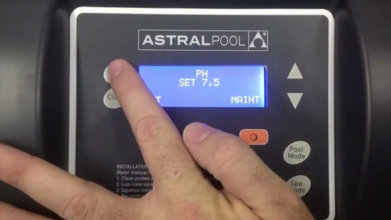 Astral Pool Viron eQuilibrium Salt Chlorinator &ndash; Setting Timers for Ai Mode