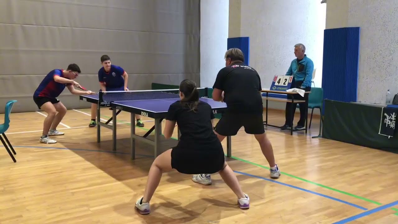 D1 | Ermacora Irene & Ivanov Plamen vs Antonutti Nicolò & Botkalu Patrick – Doppio Spettacolare 🏓🔥