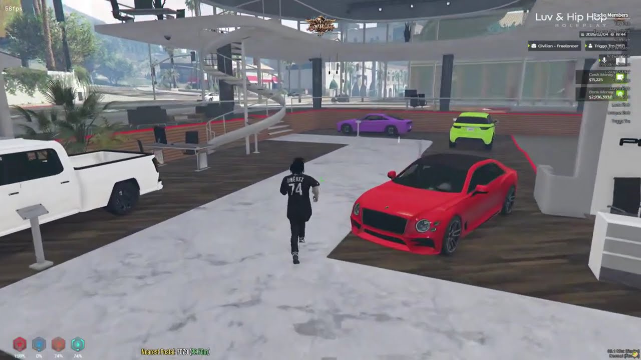 Luv & HipHop RP!! Trigga goes ATV mudding with his fam The Rich Family #gta #fivem #LNHH #TriggaTra