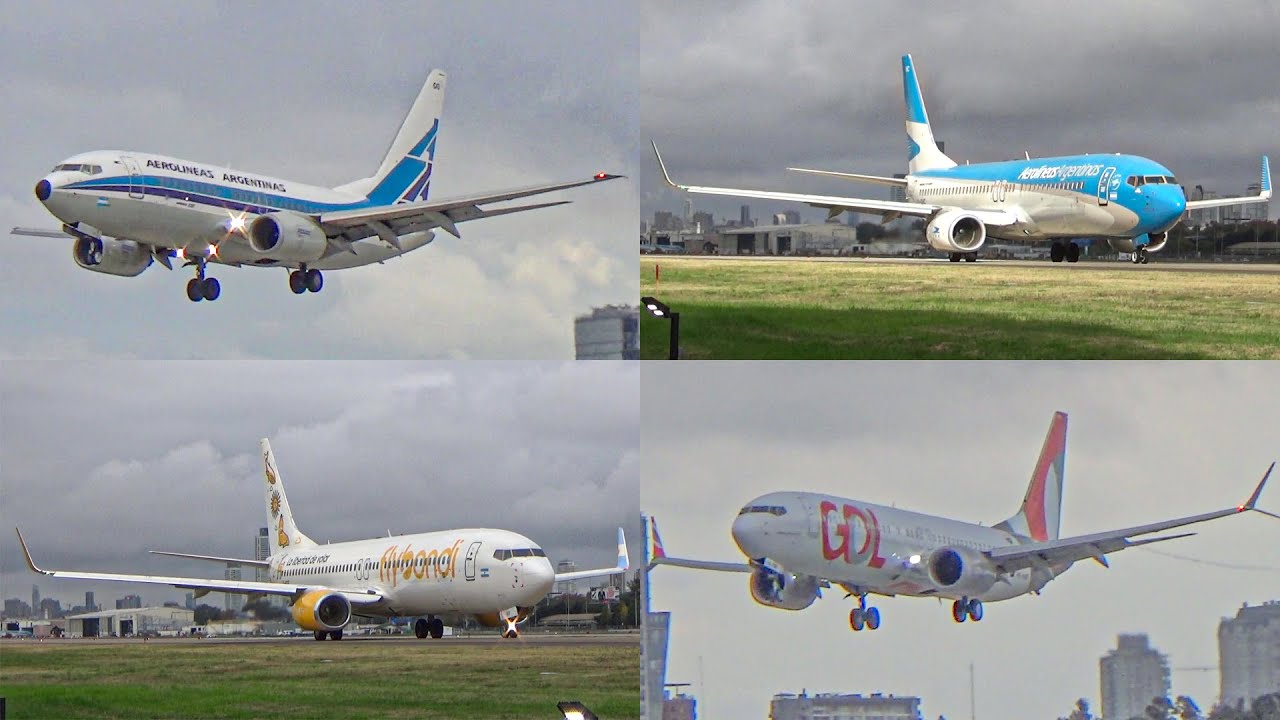 Tarde de Aviones en Aeroparque Jorge Newbery | FlyBondi, Austral, JetSmart, Aerolíneas y mas