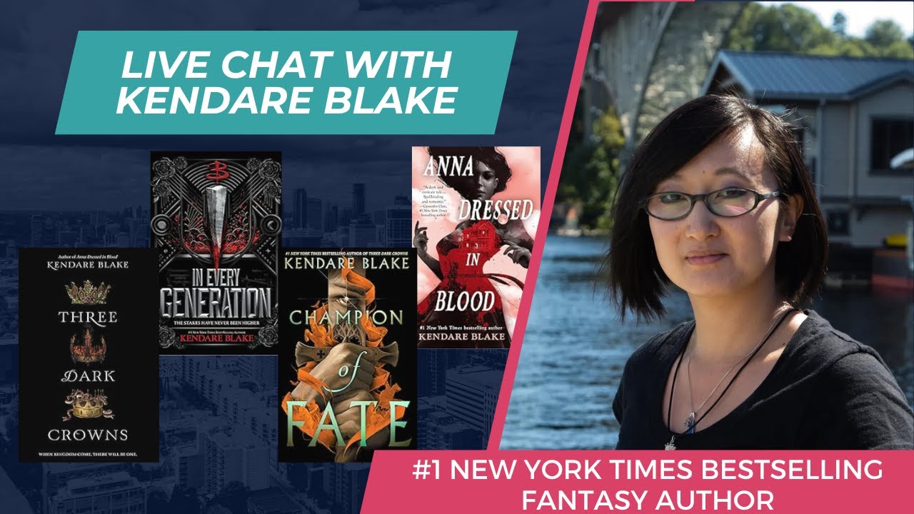 Live Chat With Kendare Blake: #1 NYT Bestselling Fantasy Author (Buffy: The Next Generation)