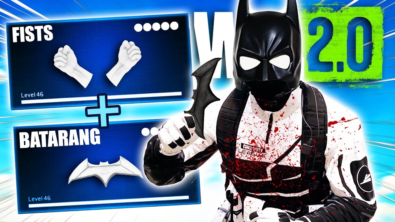 I Became Batman in Warzone 2 and Beat the $%#! Out of Everyone