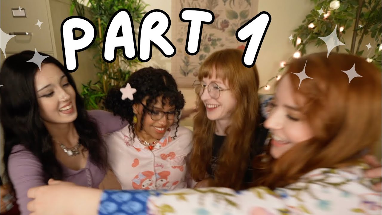 doing our FAVORITE ASMR triggers IRL! (Ft. Alwaysslightlysleepy, EdensGarden, & EarthPlanet)(Pt. 1)