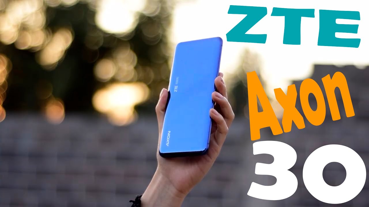 ZTE Axon 30 Pro -👍Подэкранная камера исчезла👍но мы получили💥Snapdragon 888💥и LPDDR5 и UFS 3.1!!!🤷‍♂️
