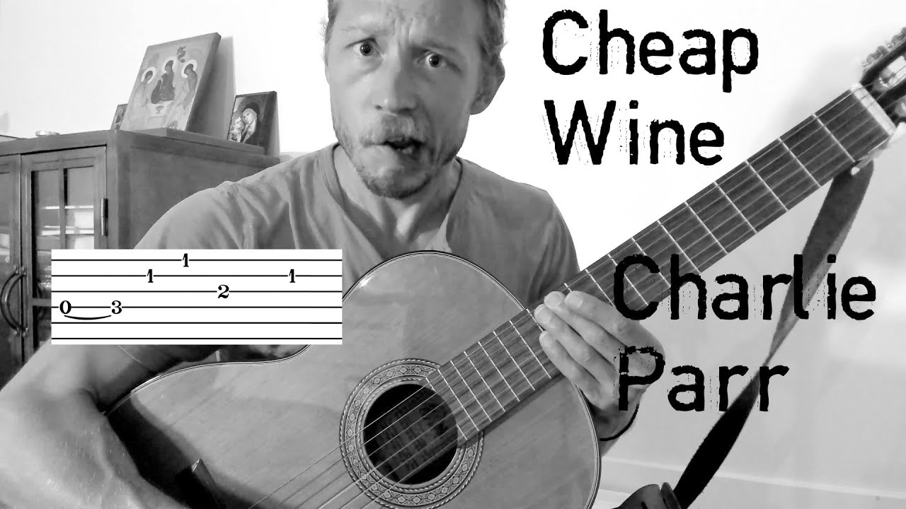 Cheap Wine - Charlie Parr - Guitar Tutorial w/ Tab