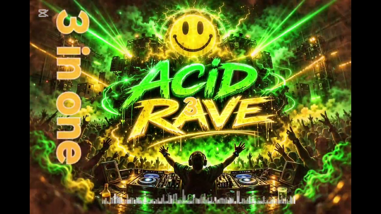 Acid Rave Techno | Underground Acid Session (39 Minutes)  3 in one TRACK  (TRU-MUSIC)