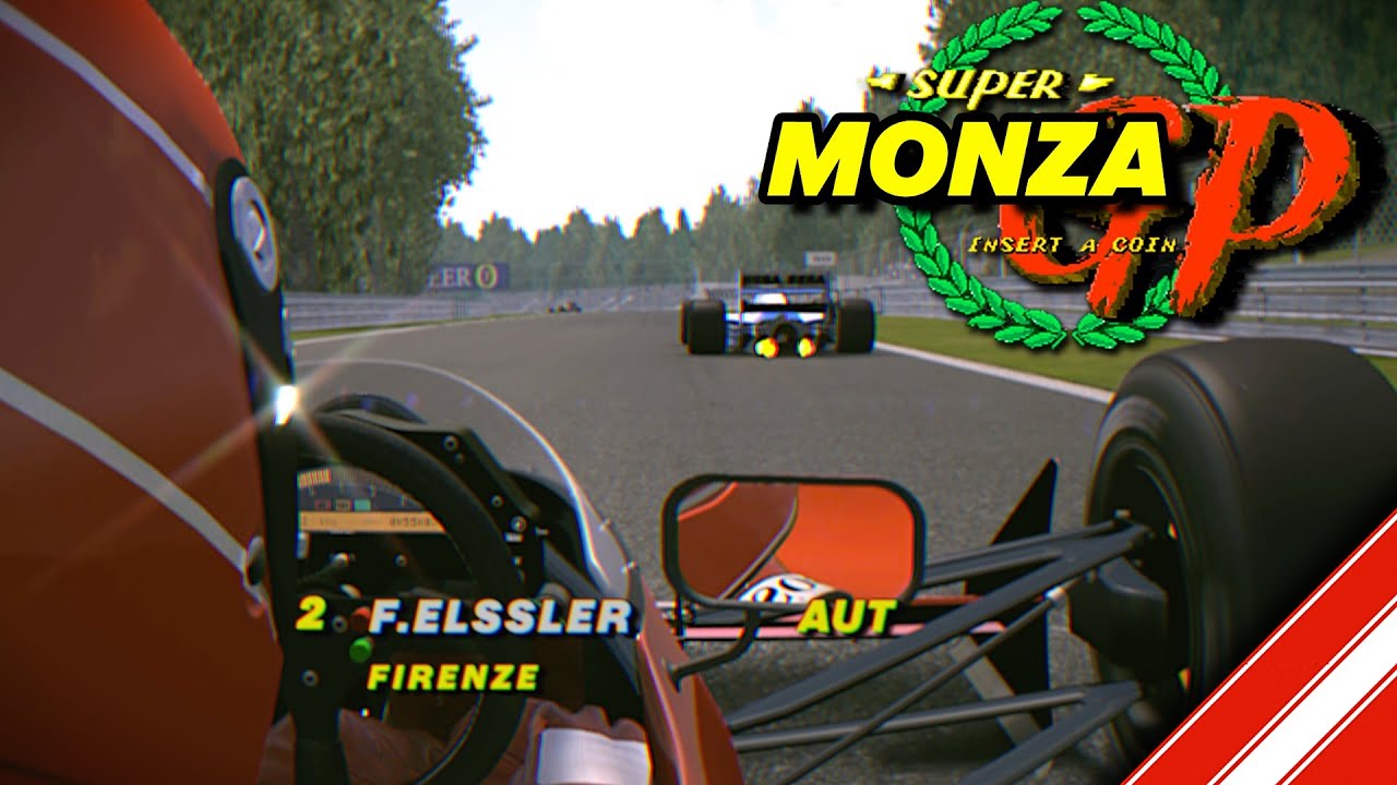 Super Monaco GP V10 Racing at Monza 🇮🇹 Assetto Corsa VR gameplay