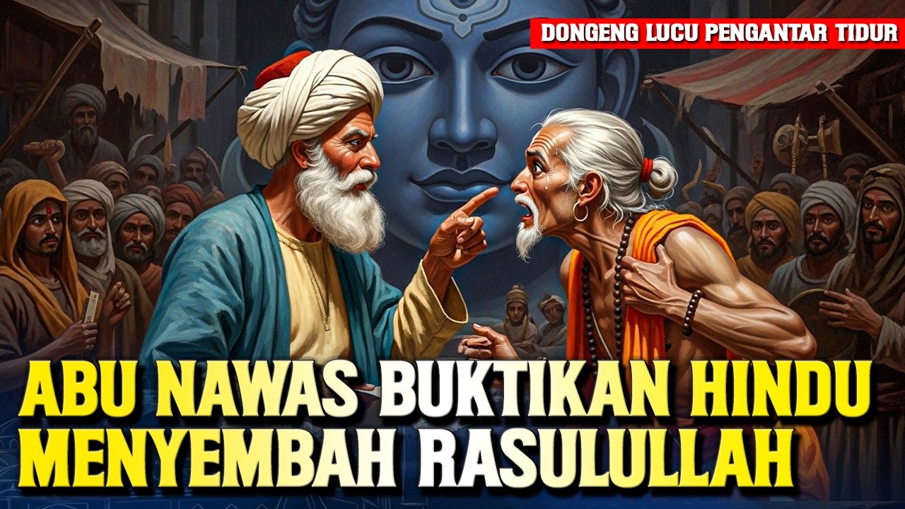 ABU NAWAS BUKTIKAN HINDU JADIKAN RASULULLAH SESEMBAHAN - DONGENG NAWAS PENGANTAR TIDUR